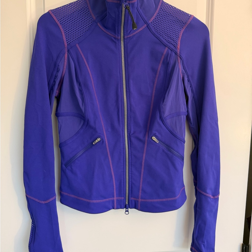 Zella Women's Vibrant Purple Athletic Jacket